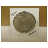 1904 US Morgan Silver Dollar Coin