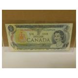 1973 Canadian One Dollar REPLACEMENT Bank Note
