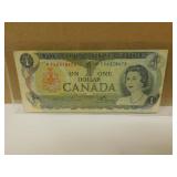 1973 Canadian One Dollar REPLACEMENT Bank Note