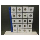 Page Of Foreign Country Coins - various Years