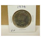 1974 US Kennedy 50 Cent Coin