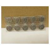 Set Of 1960-69 United States Nickels