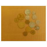 13 Collectible Republic Of Guatemala Coins