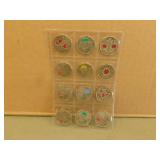 Canadian Quarters Different Colour Different Years