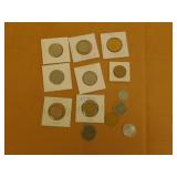 13 Collectible Italian Coins- Various years