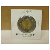 1999 Canadian Nunavut Toonie