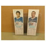 1970-71 Dads Cookies Ravlich /Boudrias Hockey Card