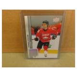 2022 UD Connor Bedard #8 Team Canada Hockey Card