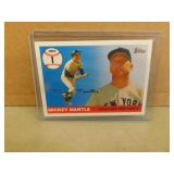 2006 Topps Mickey Mantle MHR1 Baseball Card