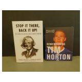 2 Collectible Hockey Books