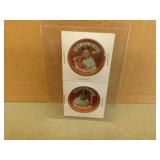 1964 Topps Groat / White All Star Coins