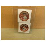 1964 Topps Boyer / Santo All Star Coins