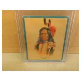 1933  Papoose #7 Red Cloud Gum Series Card