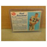 1962 Post Neal Beaumont #135 CFL Football Card