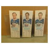 1970-71 Dads Cookies Williams/DeJordy/Pulford Card