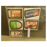 5 Wacky Packages Cards including Checklist