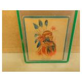 1933  Papoose #47 Lean Wolf Gum Series Card