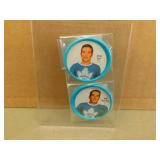 1962-63 Shirriff  Duff / Olmstead Hockey Coins