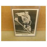 1965-66 Coca Cola Leo Boivin Hockey Card