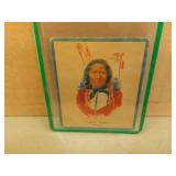 1933  Papoose #24 Blawk Hawk Gum Series Card