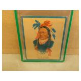 1933  Papoose #21 John Grass Gum Series Card