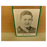 1965-66 Coca Cola Fred Stanfield Hockey Card