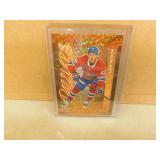 2024-25 UD Lane Hutson DZ76 Dazzler Hockey Card