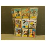 12- 1963 Topps Astronaughts trading Cards