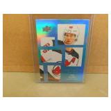 2024-25 UD Jack Hughes P9 Portraits Hockey Card