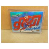 2025-26 UD Cole Caufield GO16 Goal Oriented Card