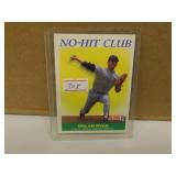 1991 Score Nolan Ryan #701 Ho Nitter