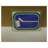 1972 OPC Vancouver Canucks Pushout Insert