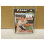 1971 OPC Gaylard Perry #140