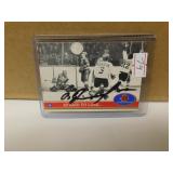 1991 72 Series Vladislav Tretiak Autographed Card