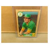 1987 Topps Jose Canseco #620 All Star Rookie