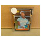 1987 Leaf Bo Jackson #35 Rookie Baseball Card