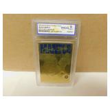 Mickey Mantle 23 Karat Gold Gem Mint 10