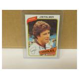 1980 Topps Jim Palmer #590 card