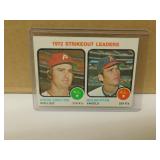 1973 Topps Strikeout Ldrs Carlton, Ryan #67 card