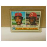 1979 Topps AL HR Ldrs Rice, Foster #2 card