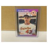 1988 Leaf Rookie Curt Schilling #635 card