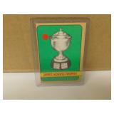 72-73 OPC James Norris Trophy Card