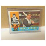 1960 Topps Smoky burgess #393 card