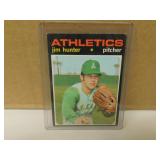 1971 Topps Jim Hunter #45 card