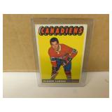 1965-66 Claude Larose Hockey Card