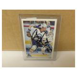 Craig Muni Autigraphed Card