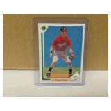 1991 UD Rookie Chipper Jones #55 card