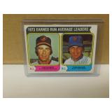 1974 Topps ERA Ldrs Palmer, Seaver #206 card