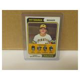 1974 Topps Danny Murtaugh #489 card