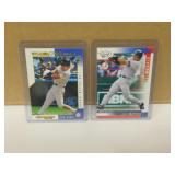 2003 Donruss Rookie Hideki Matsui - Lot of 2 cards
